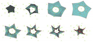 Pablo Colapinto of UC Santa Barbara will apply the methods of origami to explore biological folding.